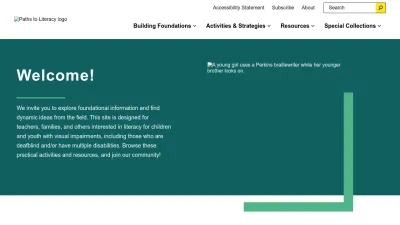 Screenshot preview of pathstoliteracy.org