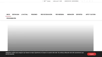 Screenshot preview of radiofeyalegrianoticias.com