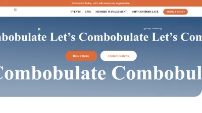 Screenshot preview of combobulate.com