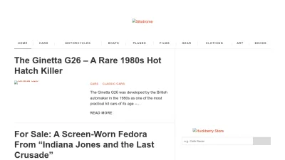 Screenshot preview of silodrome.com