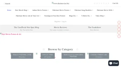 Screenshot preview of desimovies.biz