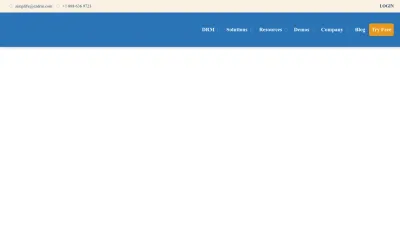 Screenshot preview of ezdrm.com