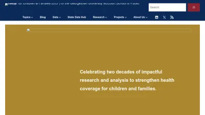 Screenshot preview of ccf.georgetown.edu