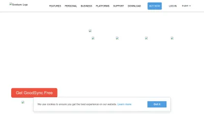 Screenshot preview of goodsync.com