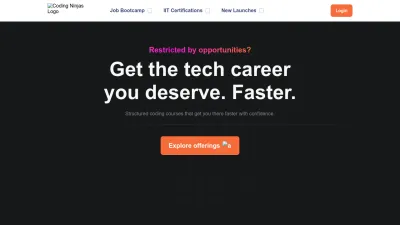 Screenshot preview of codingninjas.com