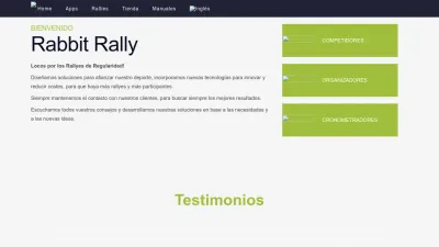 Screenshot preview of rabbitrally.com