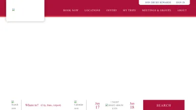 Screenshot preview of druryhotels.com