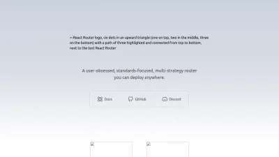 Screenshot preview of reactrouter.com