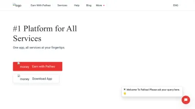 Screenshot preview of pathao.com