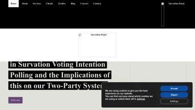 Screenshot preview of survation.com