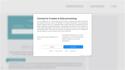 Screenshot preview of northdata.com