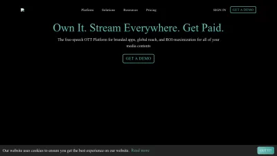 Screenshot preview of lightcast.com