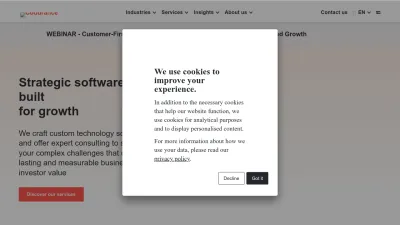 Screenshot preview of codurance.com