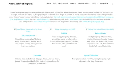 Screenshot preview of oceanlight.com