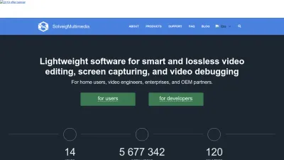Screenshot preview of solveigmm.com