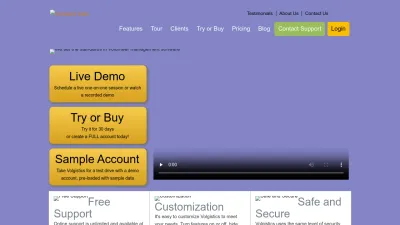 Screenshot preview of volgistics.com
