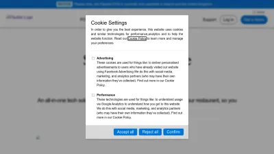 Screenshot preview of flipdish.com