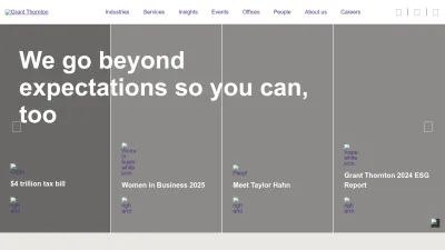 Screenshot preview of grantthornton.com