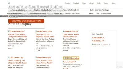 Screenshot preview of adobegallery.com