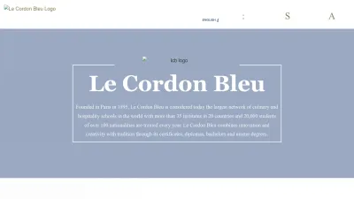 Screenshot preview of cordonbleu.edu