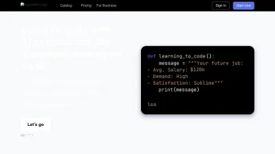 Screenshot preview of hyperskill.org