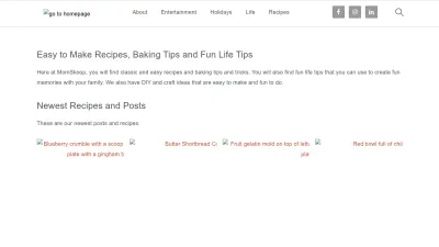 Screenshot preview of momskoop.com