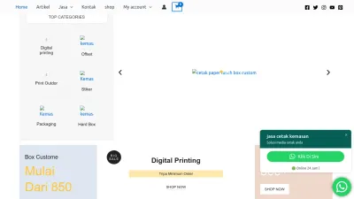 Screenshot preview of kemasanpack.com