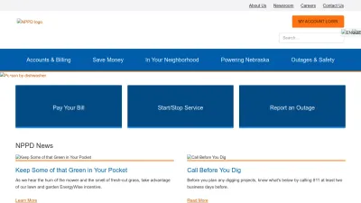 Screenshot preview of nppd.com