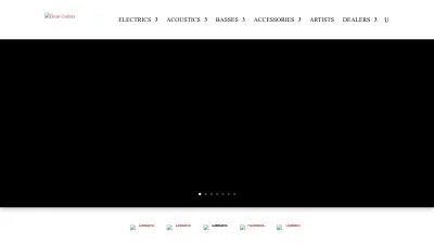 Screenshot preview of deanguitars.com