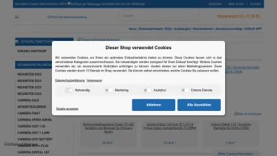 Screenshot preview of gokarli.de