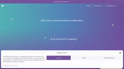 Screenshot preview of schmidtsciences.org