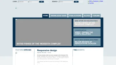 Screenshot preview of seriouslyfish.com