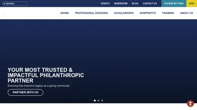 Screenshot preview of saafdn.org