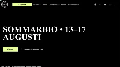 Screenshot preview of stockholmfilmfestival.se