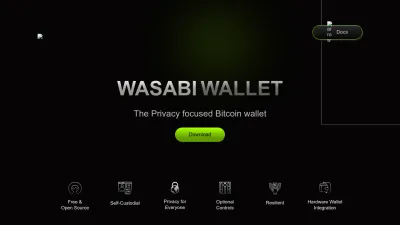 Screenshot preview of wasabiwallet.io