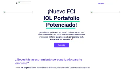 Screenshot preview of invertironline.com