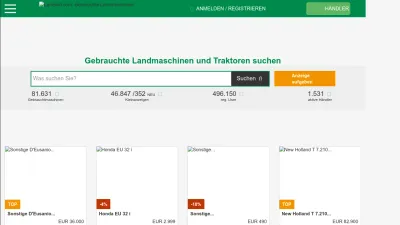 Screenshot preview of landwirt.com