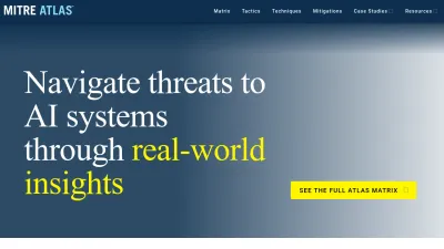 Screenshot preview of atlas.mitre.org