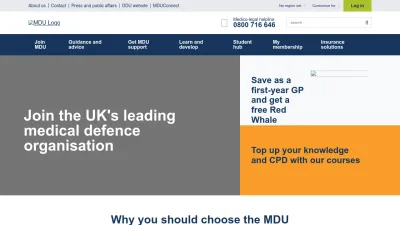 Screenshot preview of themdu.com