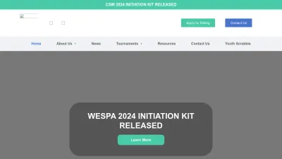 Screenshot preview of wespa.org