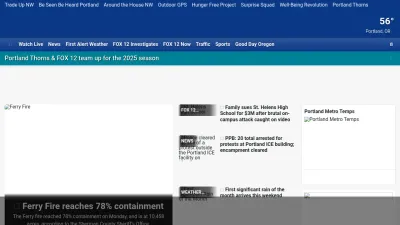 Screenshot preview of kptv.com