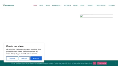 Screenshot preview of andreascher.com