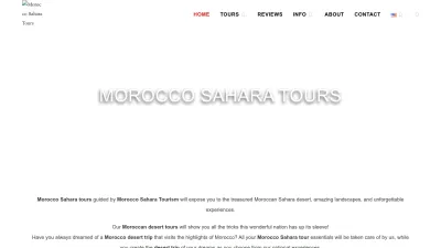 Screenshot preview of moroccosaharatourism.com