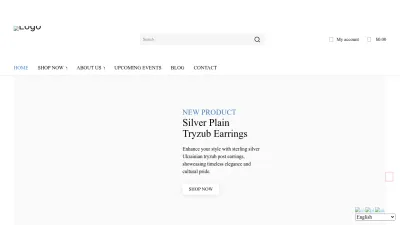 Screenshot preview of goldenlionjewelry.com