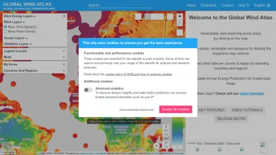 Screenshot preview of globalwindatlas.info