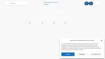 Screenshot preview of pancanal.com