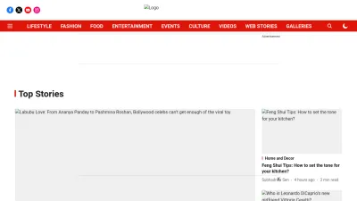 Screenshot preview of indulgexpress.com