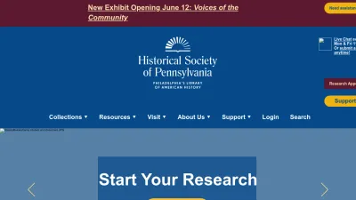 Screenshot preview of hsp.org
