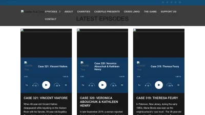 Screenshot preview of casefilepodcast.com
