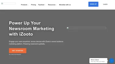Screenshot preview of izooto.com